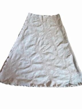 Vintage Haystacks A-Line Floral Skirt in pale pink  GUC
